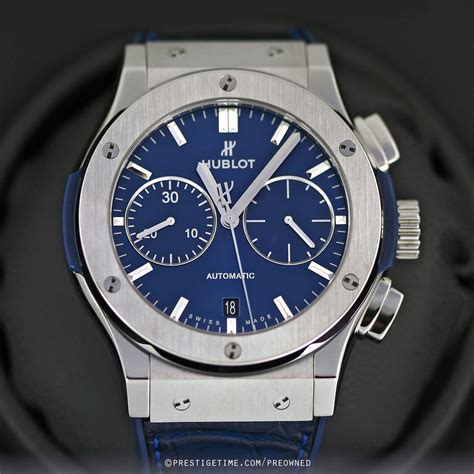 hublot classic fusion 45mm titanium price|pre owned hublot classic fusion.